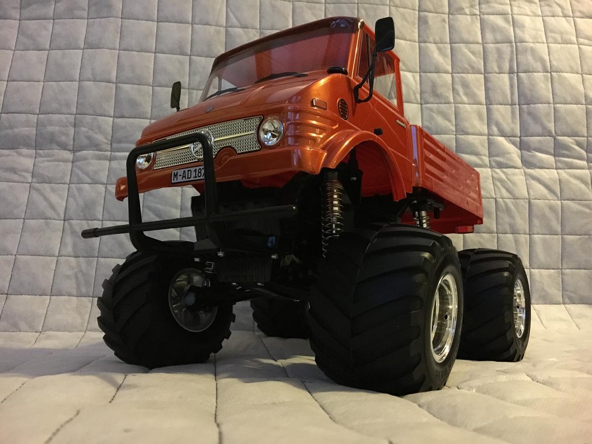 Truck Mercedes-Benz Unimog 406 - Tamiya CW-01 billede 12