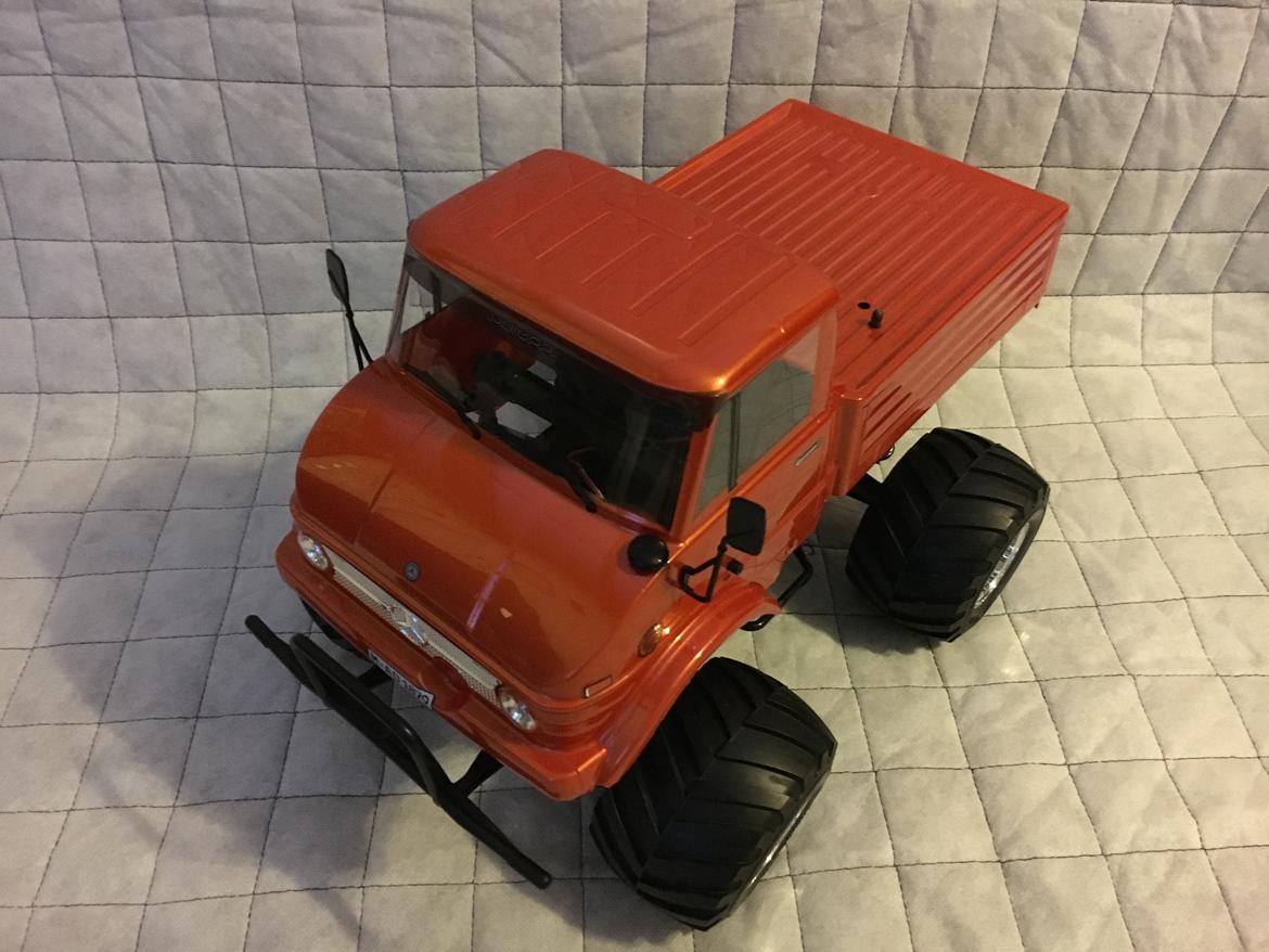 Truck Mercedes-Benz Unimog 406 - Tamiya CW-01 billede 13