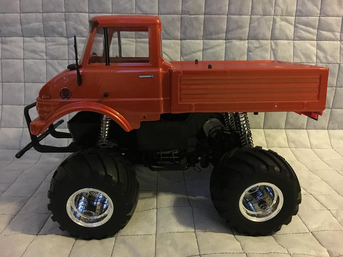 Truck Mercedes-Benz Unimog 406 - Tamiya CW-01 billede 15