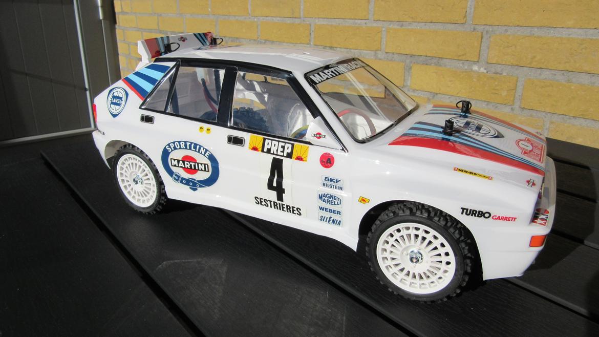 Bil Lancia Delta Integrale - Tamiya. billede 5