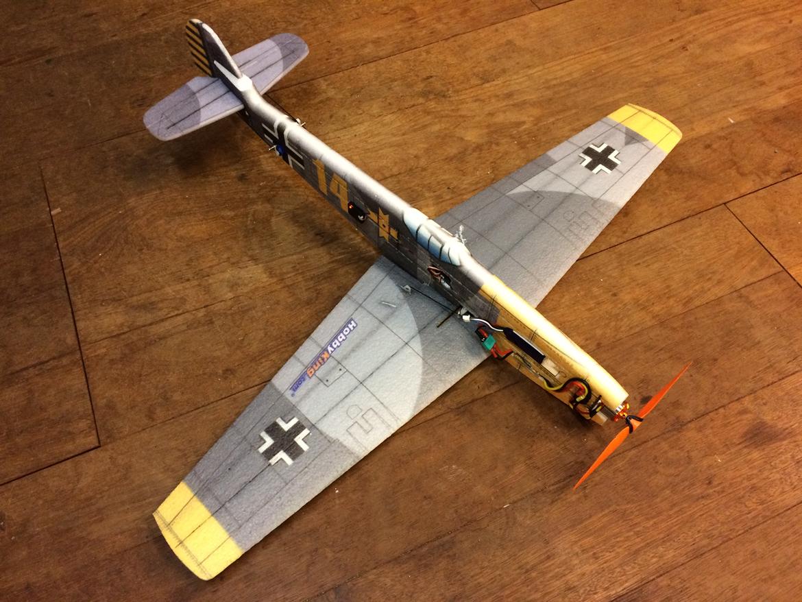 Fly Hobbyking ME109 Combat EPP billede 15