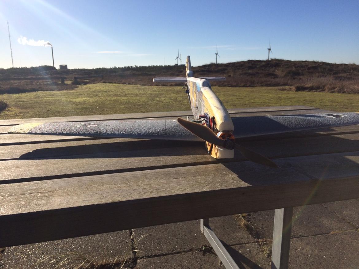 Fly Hobbyking ME109 Combat EPP - Første dag på pladsen lige inden første tur billede 19