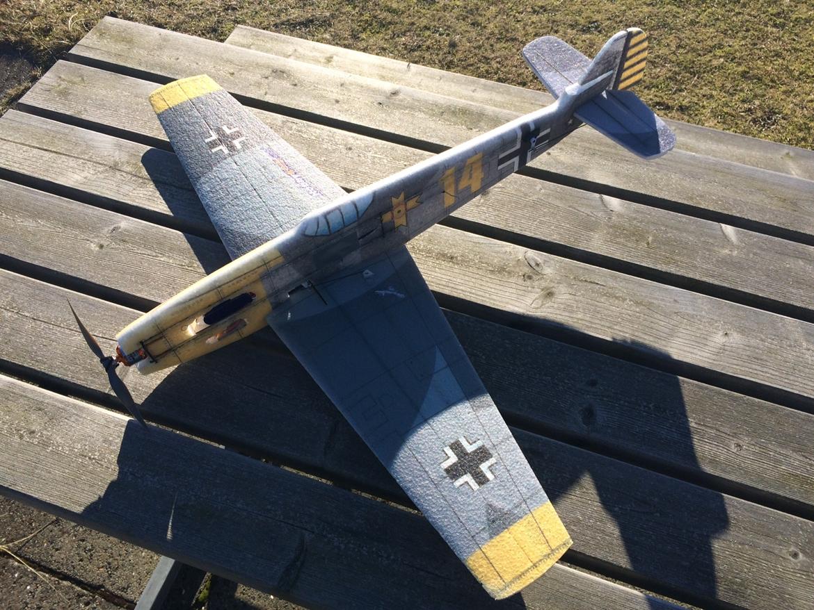 Fly Hobbyking ME109 Combat EPP - Første dag på pladsen lige inden første tur billede 20