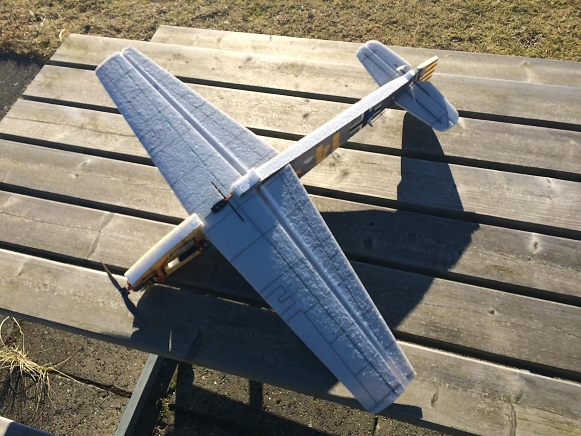 Fly Hobbyking ME109 Combat EPP - Første dag på pladsen lige inden første tur billede 21