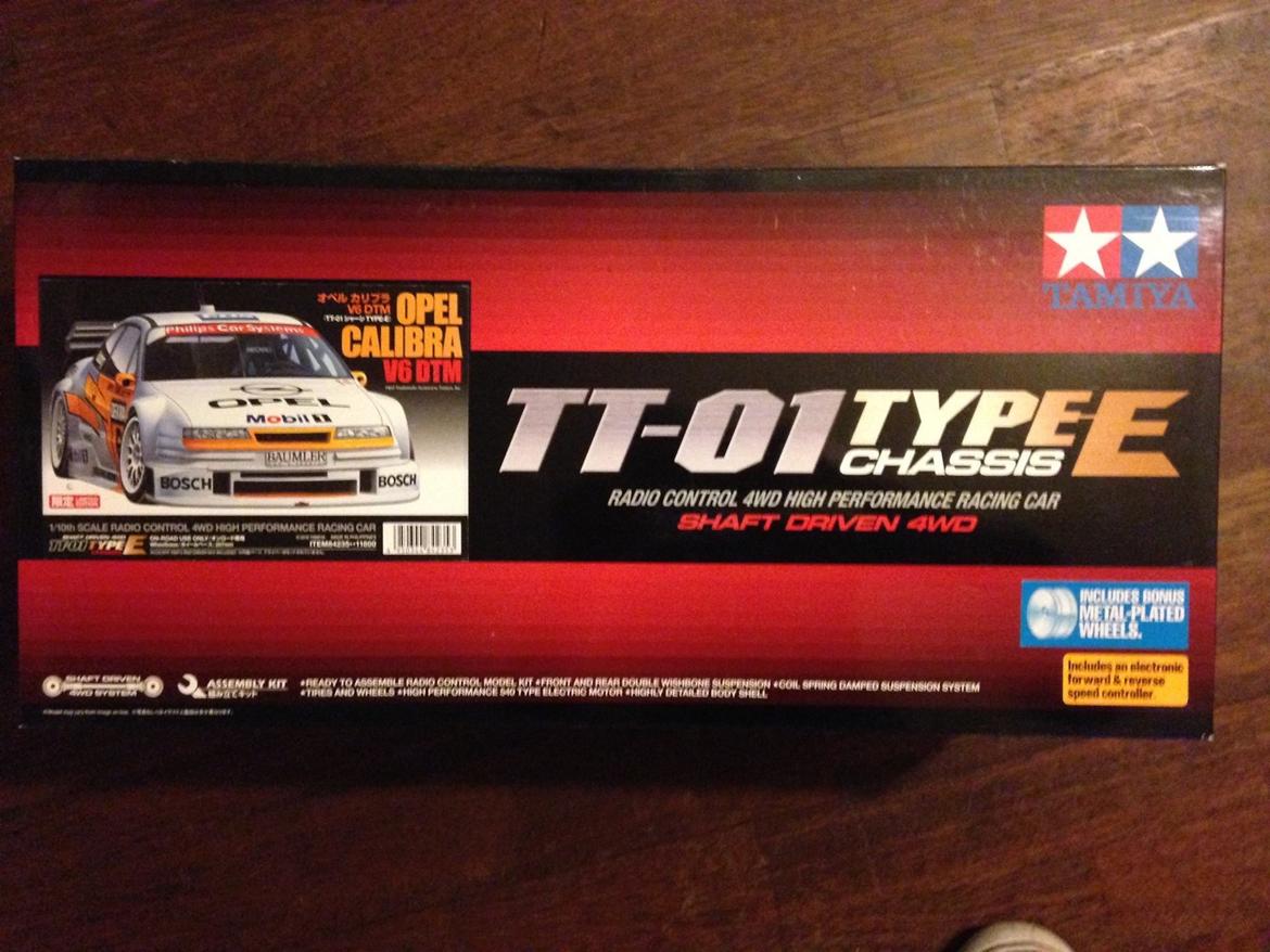 Bil Tamiya TT-01E billede 1