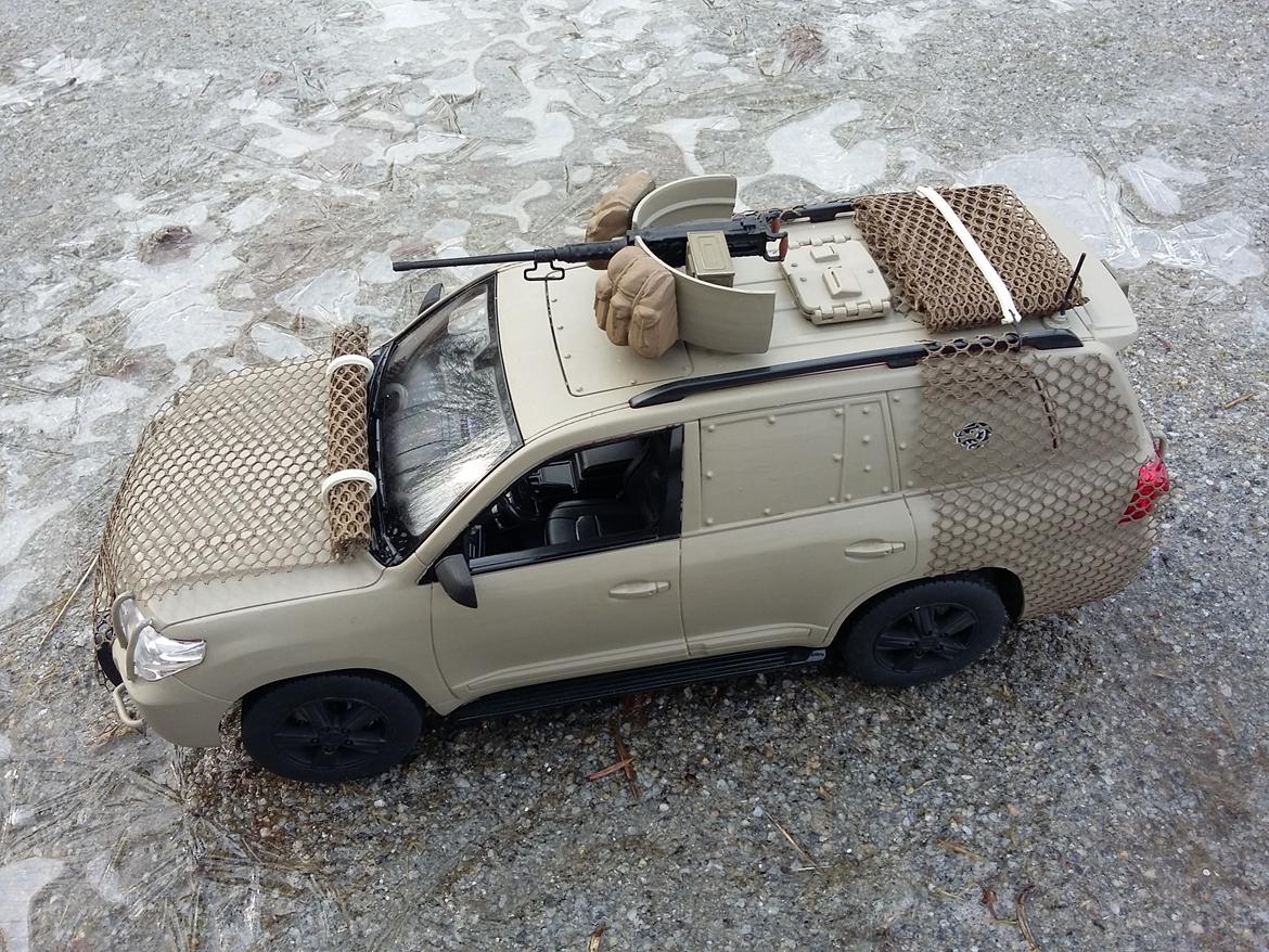 Militær PMC Toyota Land Cruiser (Solgt) billede 7
