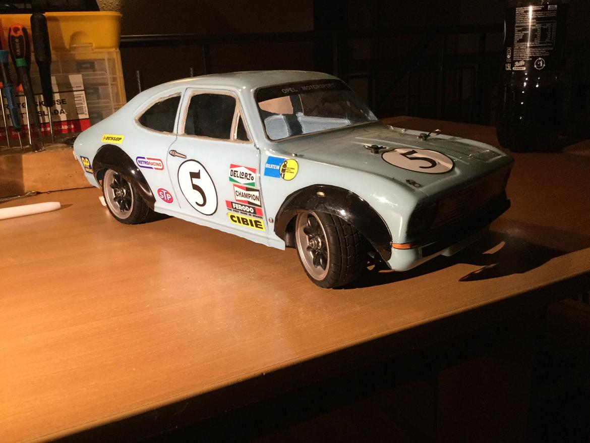 Bil Tamiya TT-01 Opel kadett b coupé  billede 6