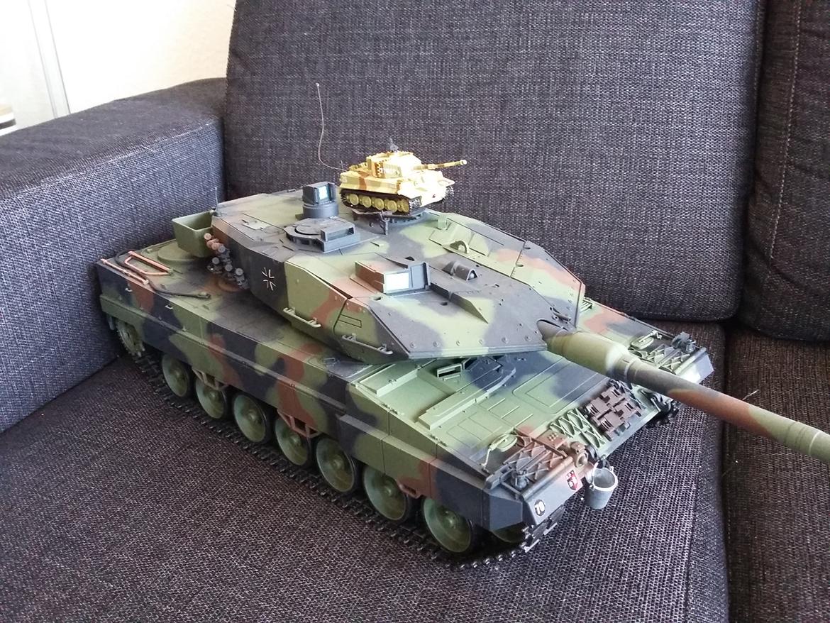 Militær 1/72 Tiger tank (Ombygget) billede 3