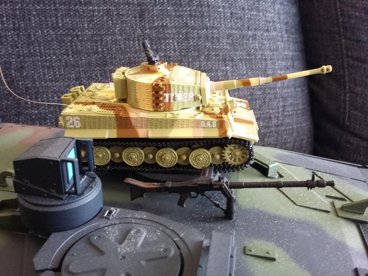 Militær 1/72 Tiger tank (Ombygget) billede 5