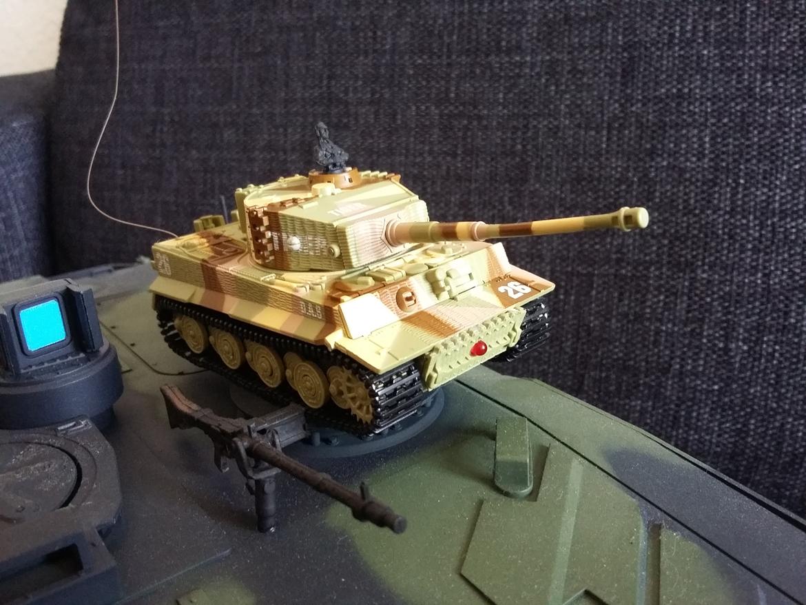 Militær 1/72 Tiger tank (Ombygget) billede 6