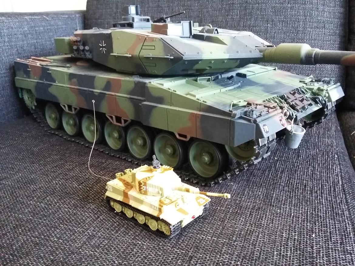 Militær 1/72 Tiger tank (Ombygget) billede 7