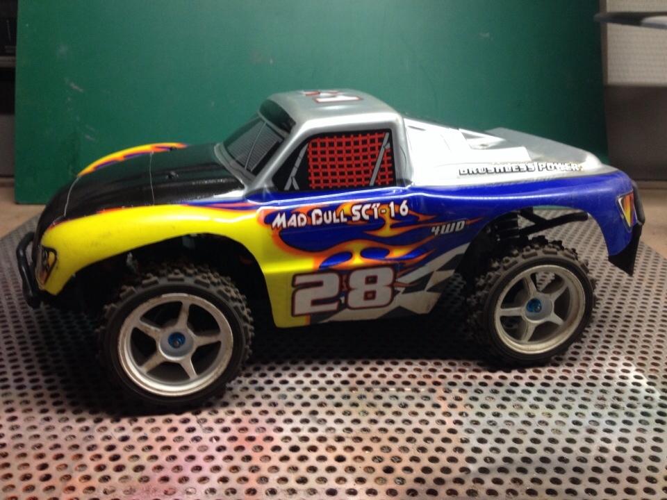 Off-Roader Losi mini 8ight ombygget til Sc billede 2