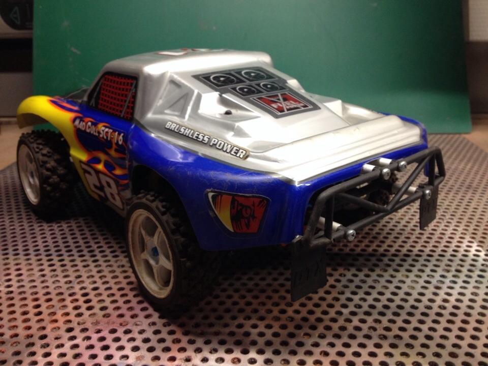 Off-Roader Losi mini 8ight ombygget til Sc billede 3