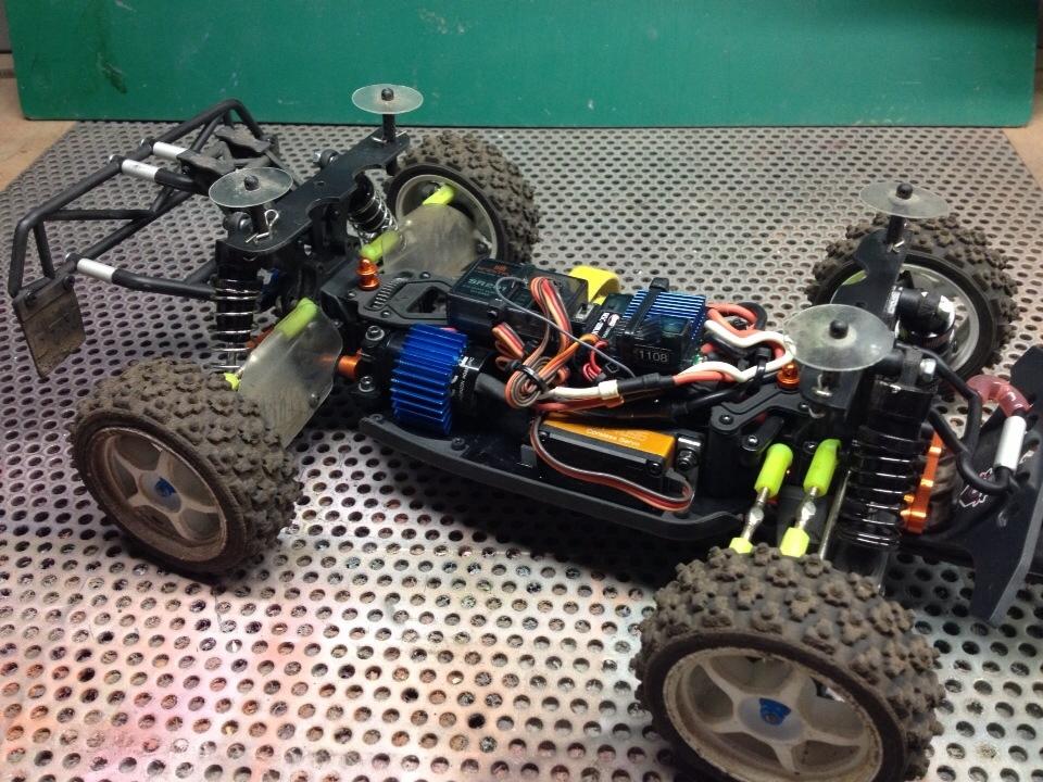 Off-Roader Losi mini 8ight ombygget til Sc billede 4
