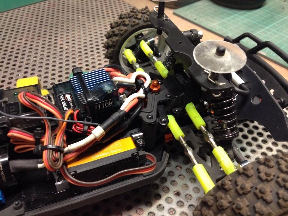 Off-Roader Losi mini 8ight ombygget til Sc billede 6