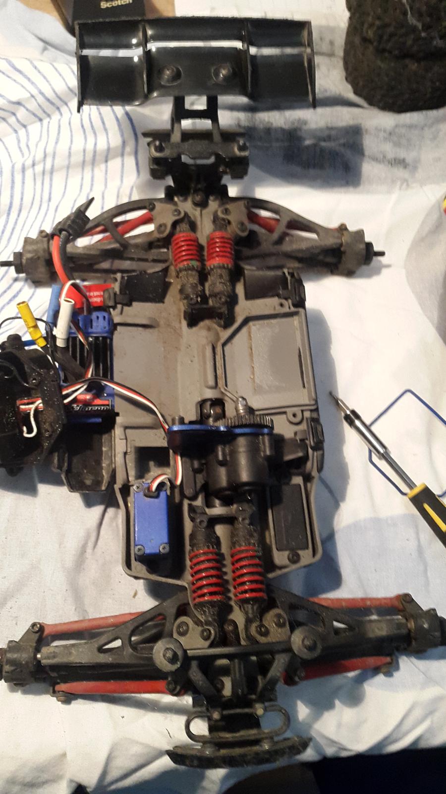 Bil Traxxas E-Revo VXL 1/16 billede 4