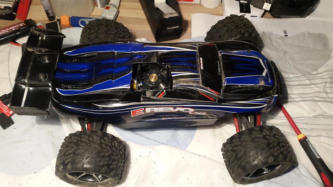 Bil Traxxas E-Revo VXL 1/16 billede 3