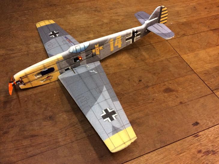 Fly Hobbyking ME109 Combat EPP - Færdig samlet billede 1