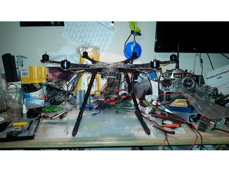 Multirotor S550 billede 1
