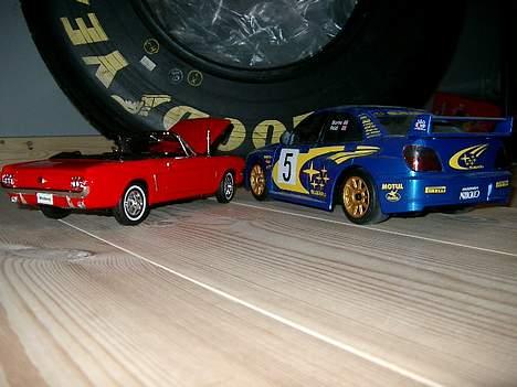 Bil Subaru  - Ja, har også en anden Subaru, den er ikke hurtig, men bare en udstillings model. billede 10