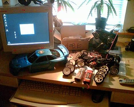 Bil Tamiya ta04 - Min bil med nogen af mine dele !1 billede 9