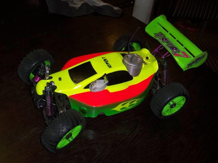 Buggy Ho-bao hyper 7 pbs - første forsøg med at male karosser .. billede 1