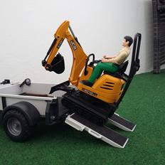 Maskiner JCB minigraver (Solgt)