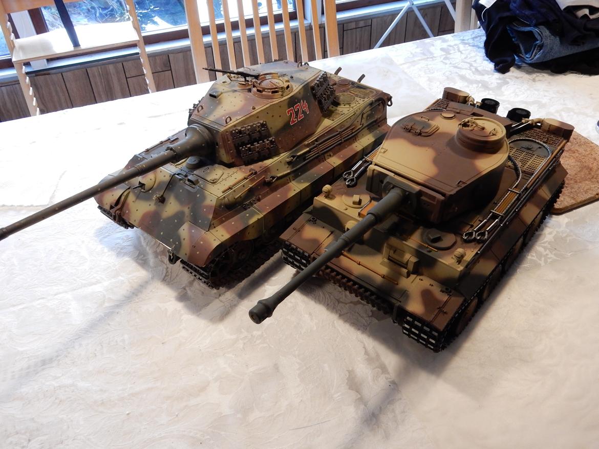 Militær Tamiya Königstiger billede 9