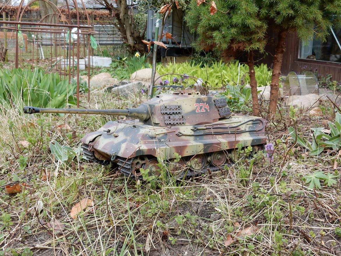 Militær Tamiya Königstiger billede 1