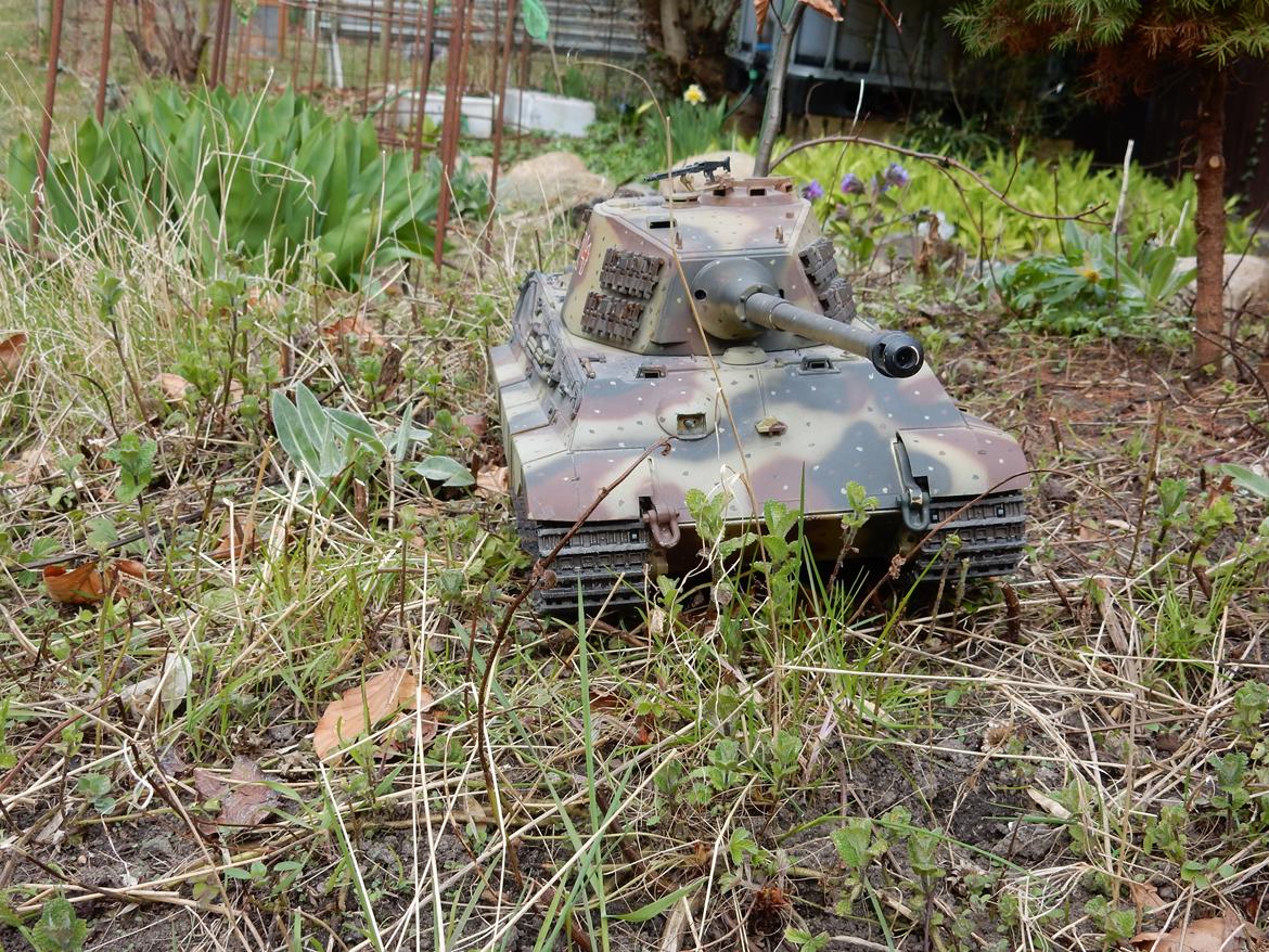 Militær Tamiya Königstiger billede 4