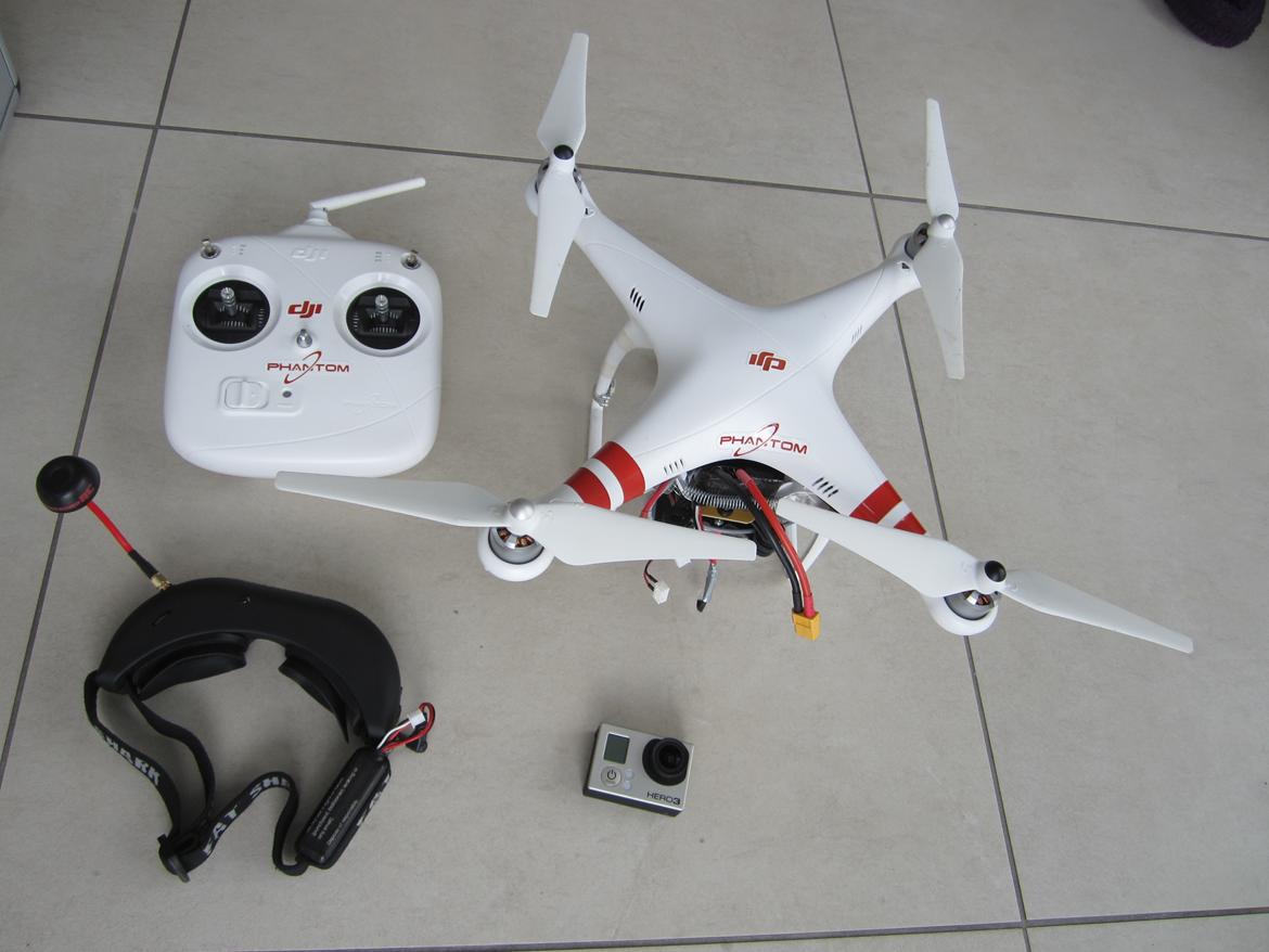 Multirotor Dji Phantom 1 billede 2