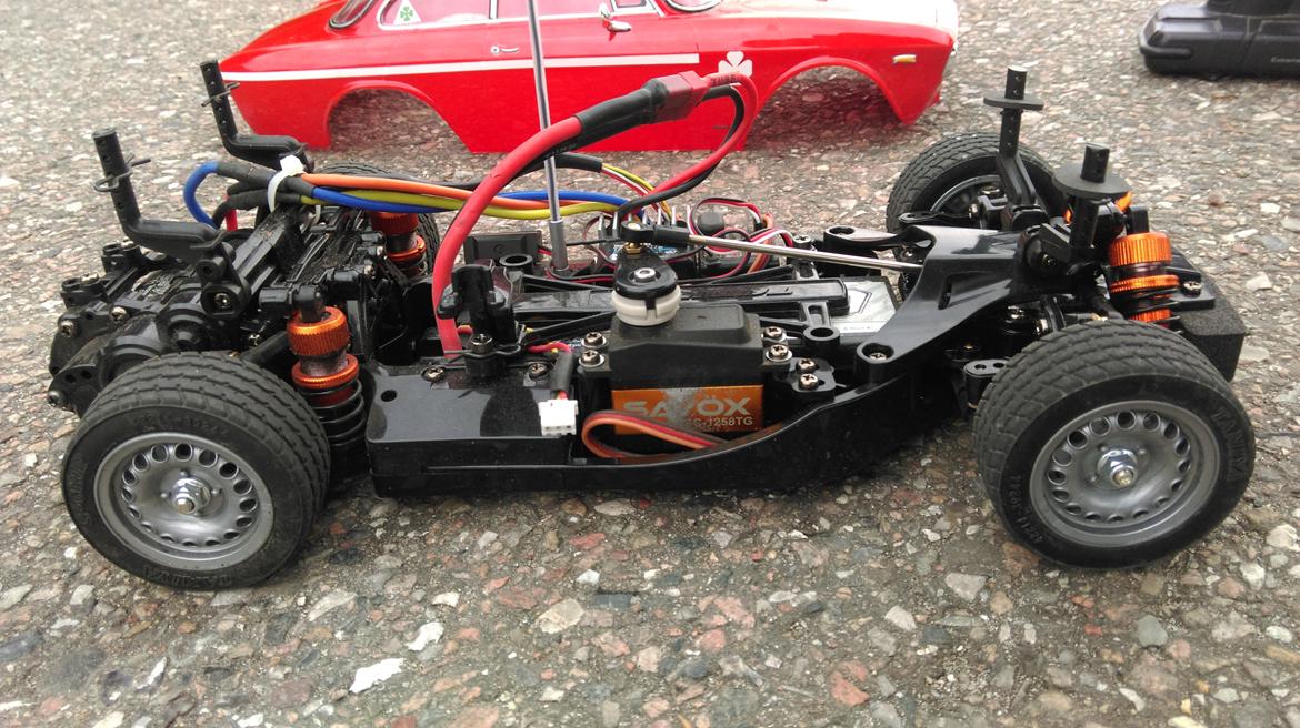 Bil tamiya M06 Alfa Romeo giulia  billede 8