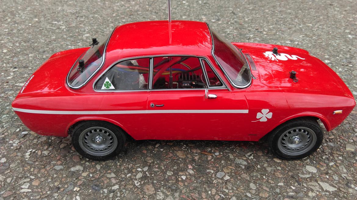 Bil tamiya M06 Alfa Romeo giulia  billede 2