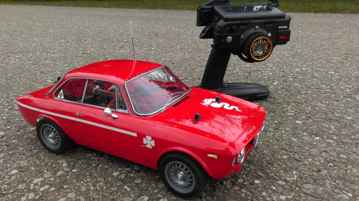 Bil tamiya M06 Alfa Romeo giulia  billede 5