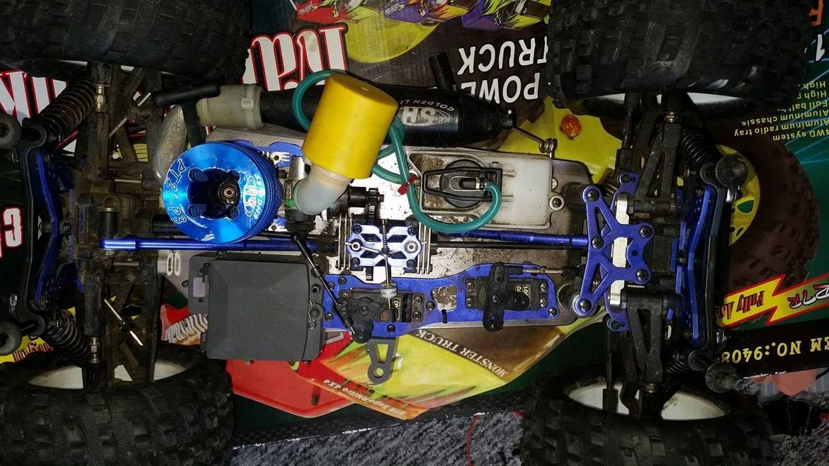 Buggy hsp Rattelsnake nitro bil rtr  billede 11