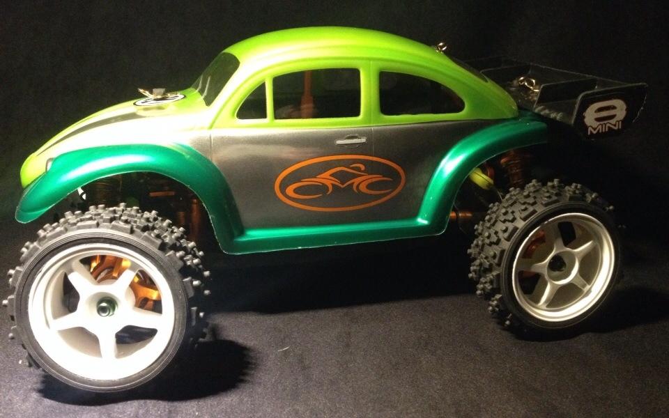 Buggy Losi mini 8ight Custom Bobbel ;-) billede 1