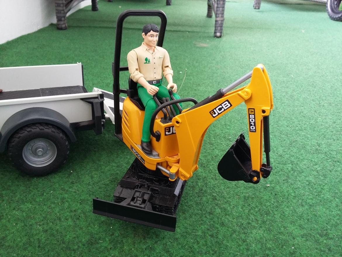 Maskiner JCB minigraver (Solgt) billede 5