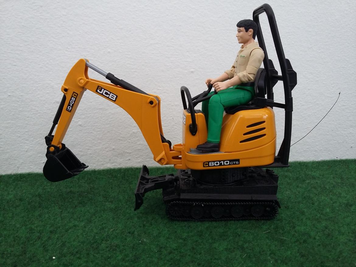 Maskiner JCB minigraver (Solgt) billede 7
