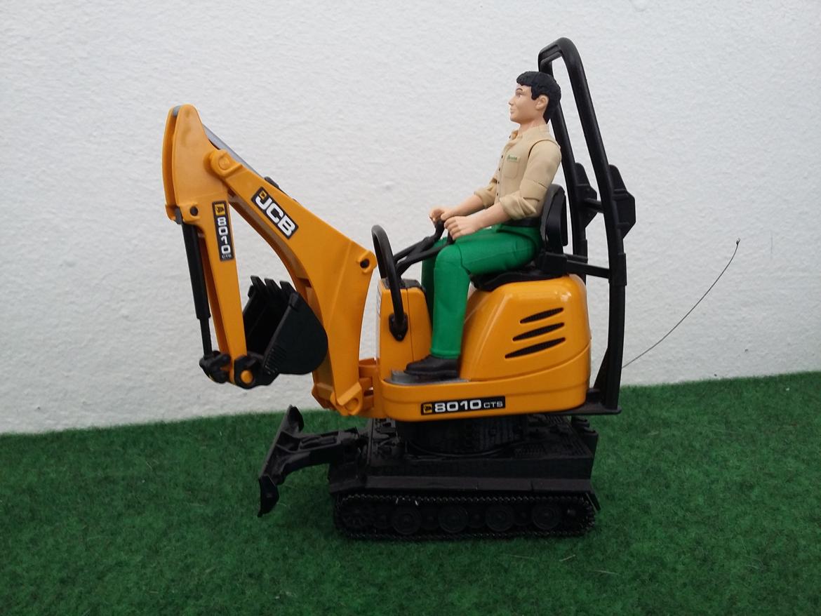Maskiner JCB minigraver (Solgt) billede 10