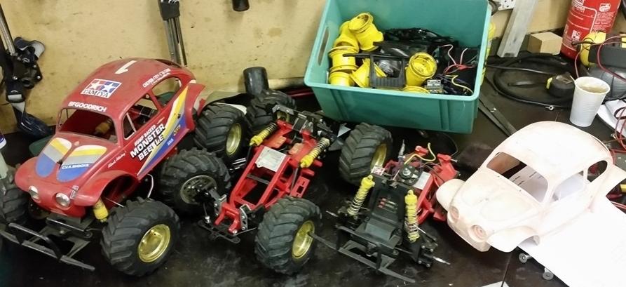 Bil Tamiya monster beetle billede 6