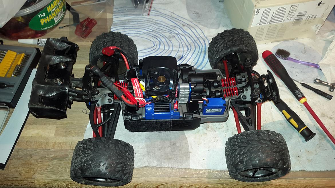 Bil Traxxas E-Revo VXL 1/16 billede 14