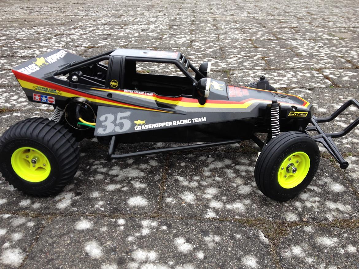 Buggy Tamiya Grasshopper black edt. #84416 “solgt” billede 4