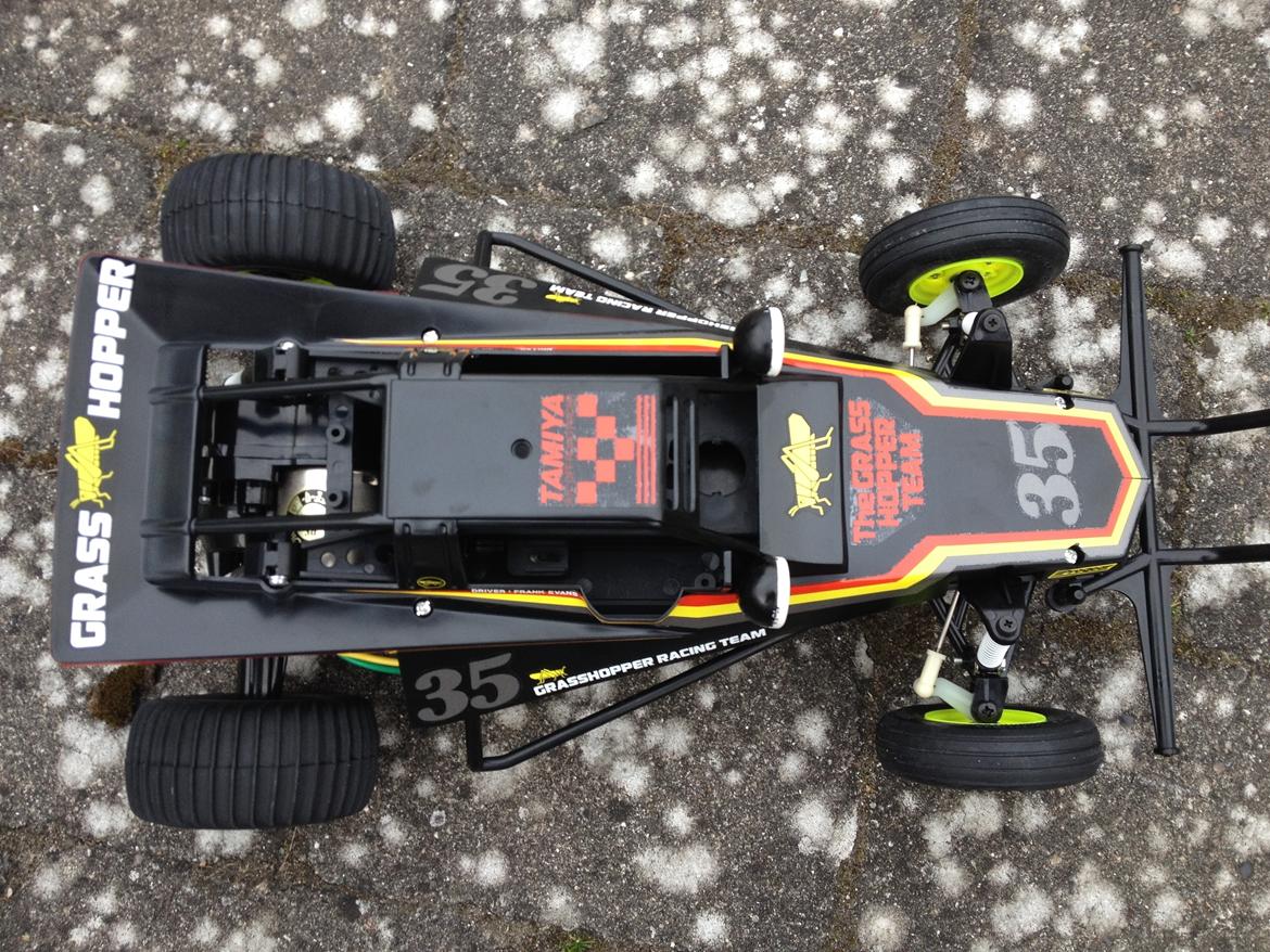 Buggy Tamiya Grasshopper black edt. #84416 “solgt” billede 6