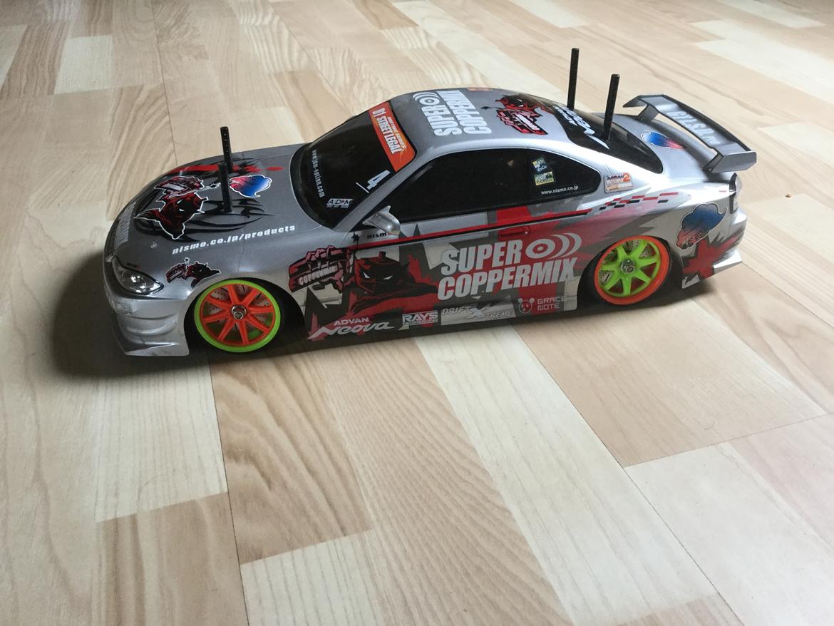 Bil Tamiya TT-01D Nissan Silvia s15 Nismo Coppermix billede 2