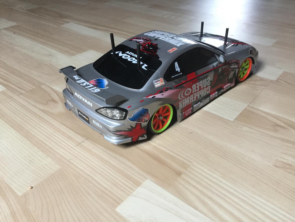 Bil Tamiya TT-01D Nissan Silvia s15 Nismo Coppermix billede 4