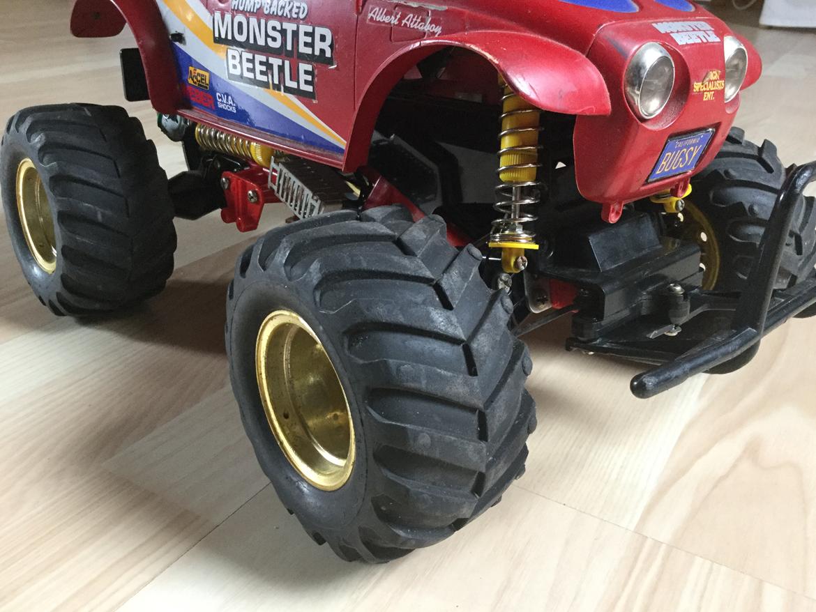 Bil Tamiya monster beetle billede 4