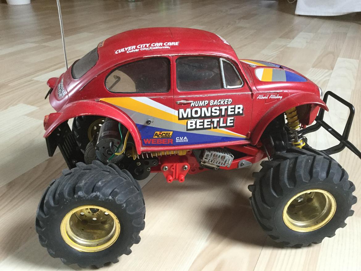 Bil Tamiya monster beetle billede 3