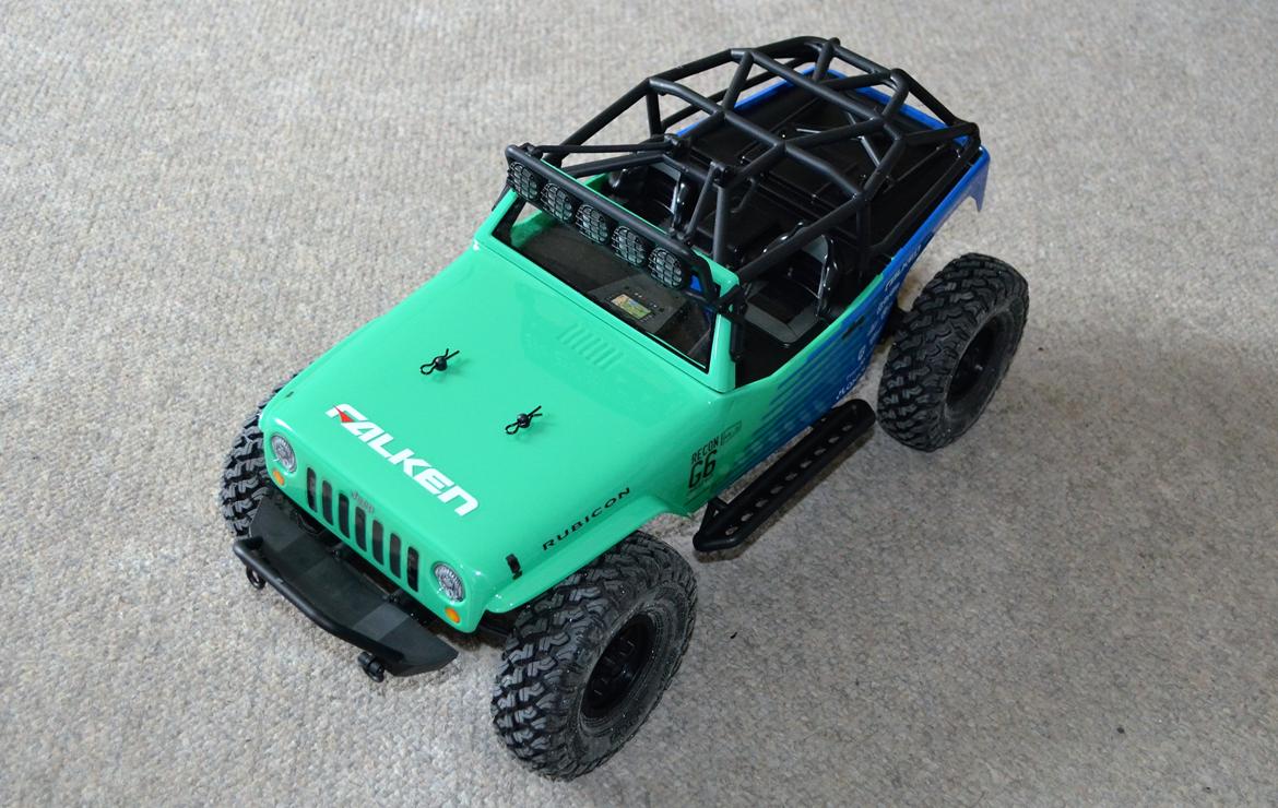 Off-Roader Axial SCX10 Jeep Wrangler G6 Falken Edition  billede 2