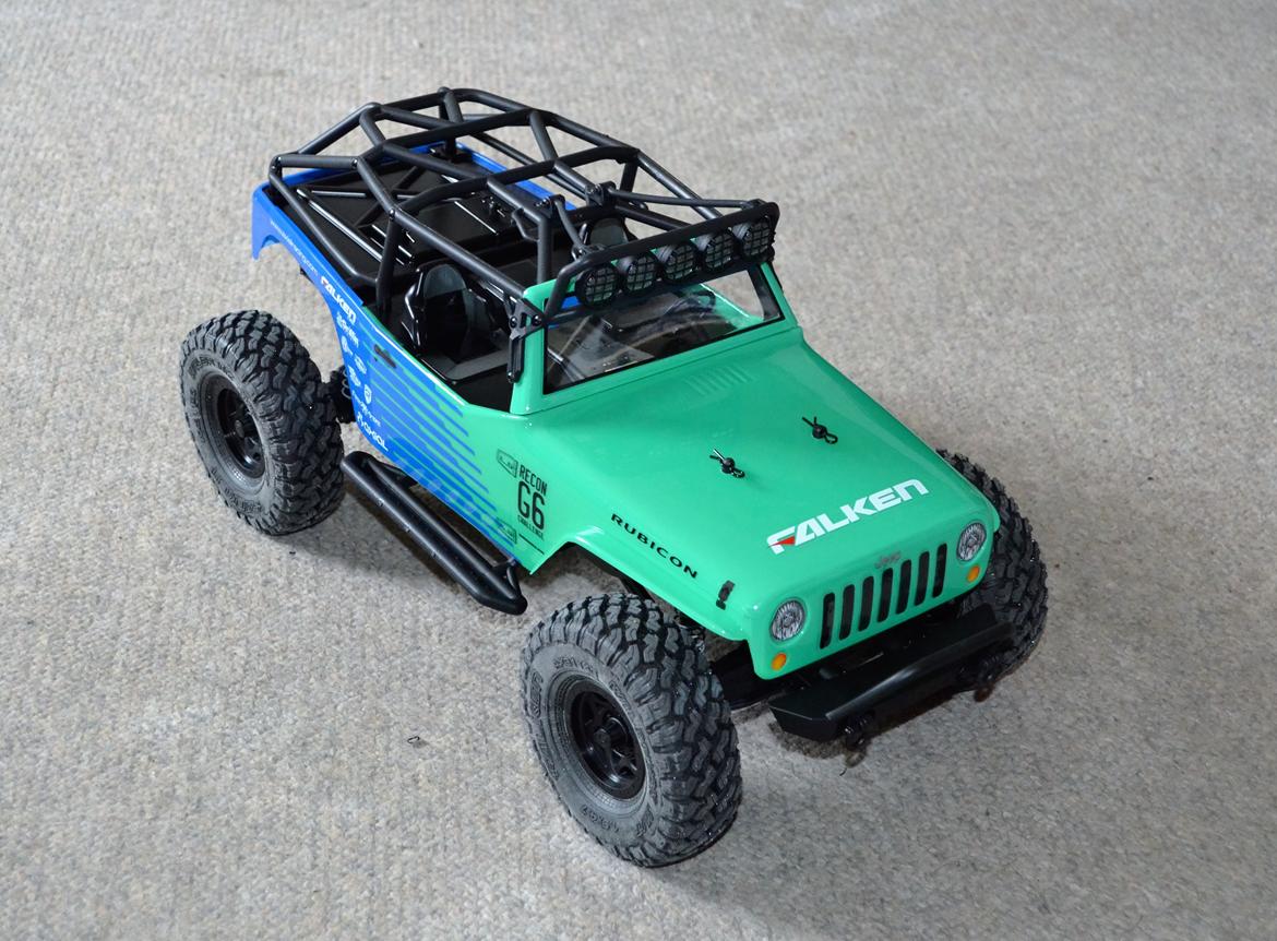 Off-Roader Axial SCX10 Jeep Wrangler G6 Falken Edition  billede 3