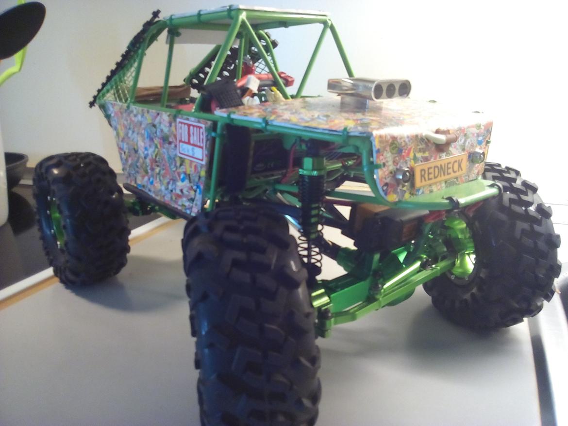 Off-Roader custom scx10 AKA GREEN ENVY billede 3